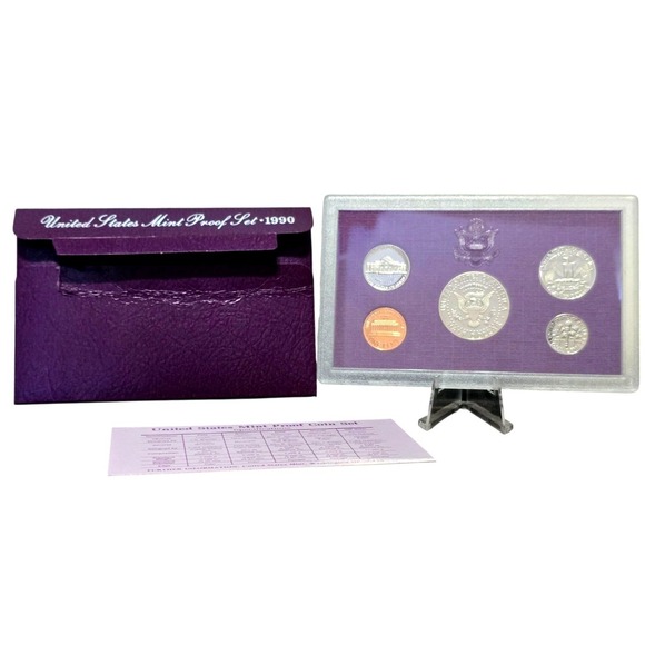 1990 S clad set United States Mint Proof Set Original Government Packaging
